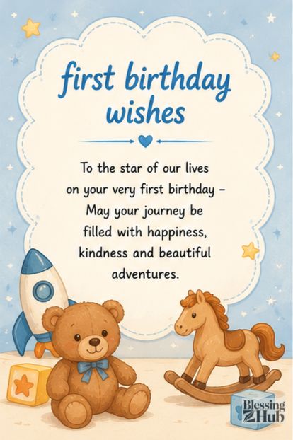 first birthday wishes