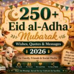 250+ Eid al-Adha Mubarak Wishes, Quotes & Messages 2026 for Family, Friends & Social Media