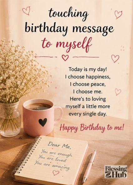 Birthday Wishes for Myself
