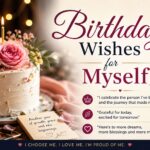 400+ Birthday Wishes for Myself – Heartfelt, Inspirational & Emotional Messages