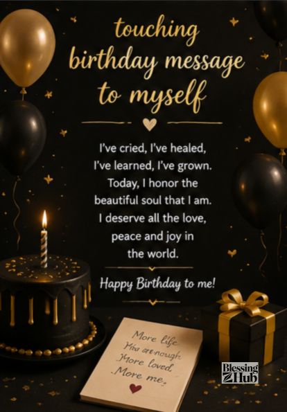 Birthday Wishes for Myself