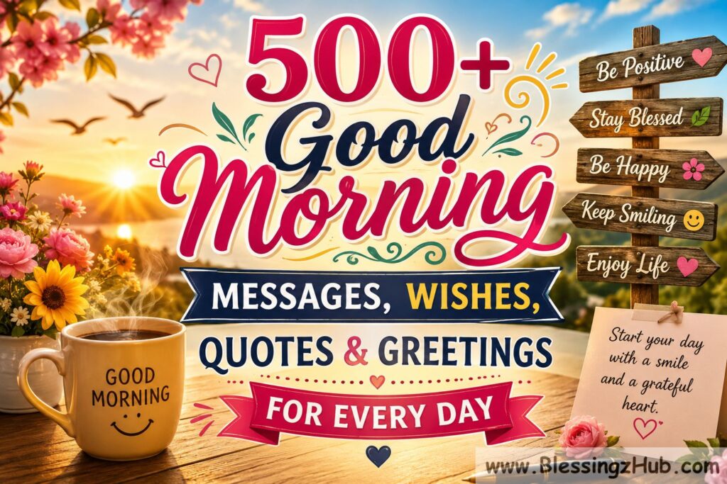 500_good_morning_messages_wishes_quotes_and_greetings_for_every_day
