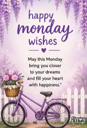 Good Morning Monday Blessings Quotes
