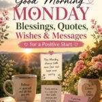 500+ Good Morning Monday Blessings, Quotes, Wishes & Messages for a Positive Start