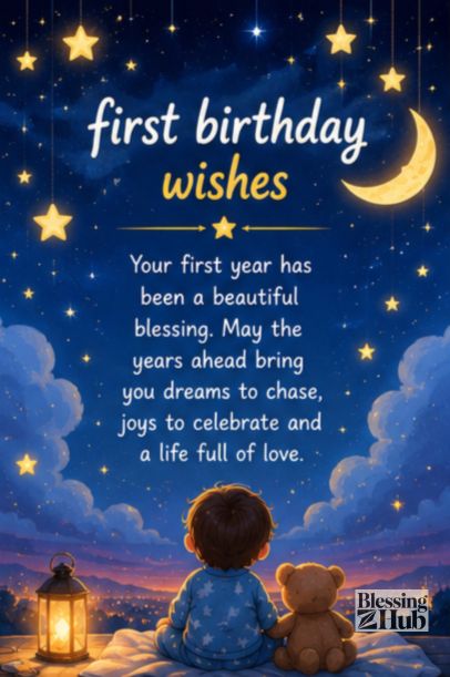 first birthday wishes