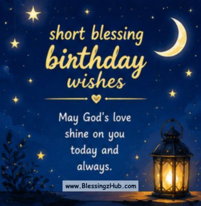 birthday wishes & blessings