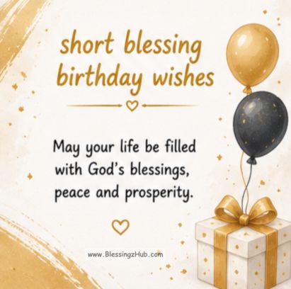 Birthday Wishes & Blessings