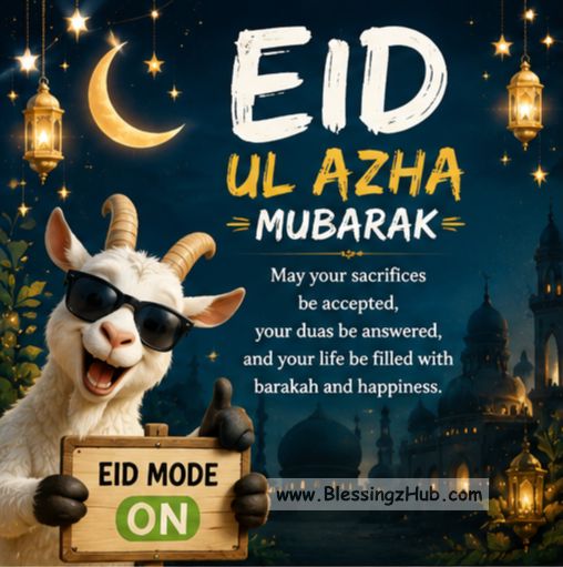 Funny Eid al-Azha Mubarak Wishes, Quotes & Messages