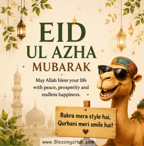 Funny Eid al-Azha Mubarak Wishes, Quotes & Messages