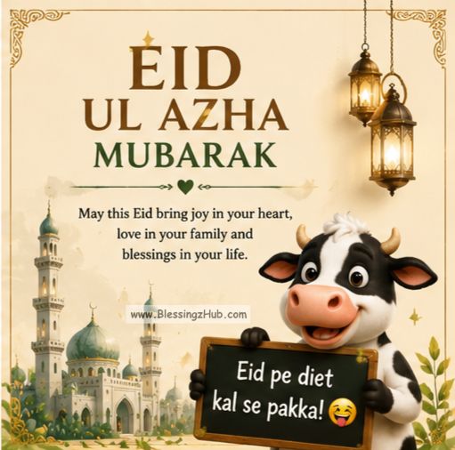 Funny Eid al-Azha Mubarak status
