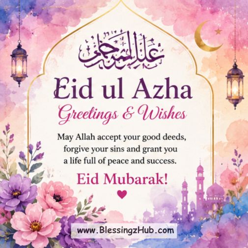 Eid al-Adha Mubarak wishes images