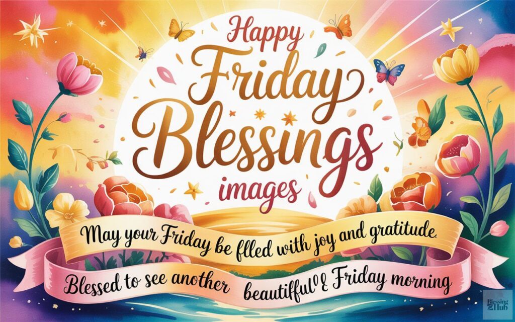 "happy friday blessings images"
