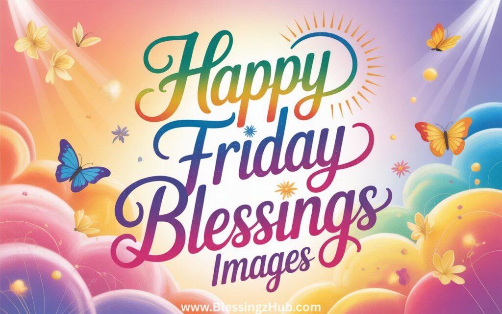 "happy friday blessings images"