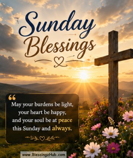 Sunday blessings & Prayers