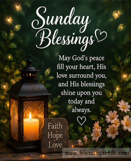 Thankful Sunday Blessings Quotes