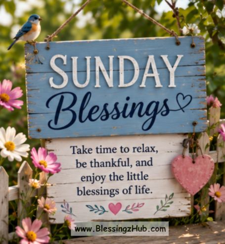 Sunday blessings