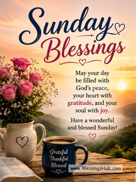 Sunday blessings 