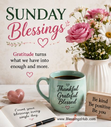 Sunday blessings
