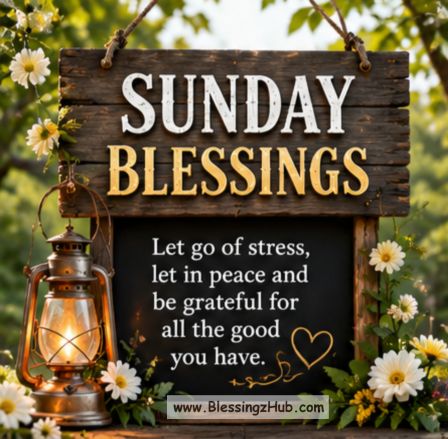Sunday blessings 