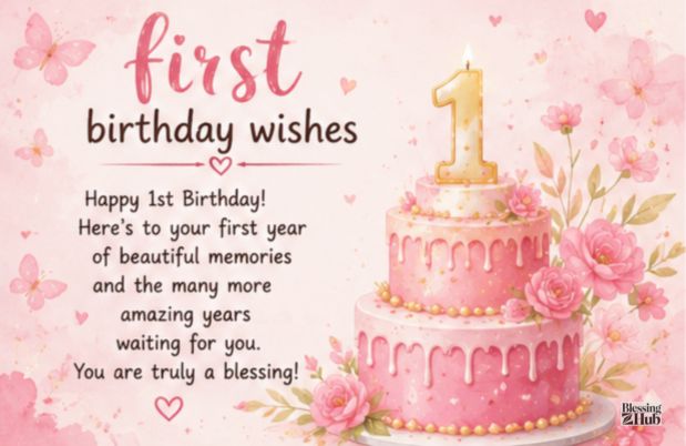 1st Birthday Wishes