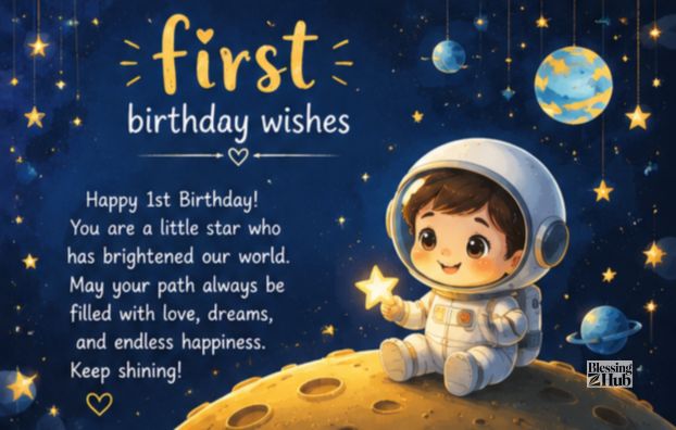1st Birthday Wishes