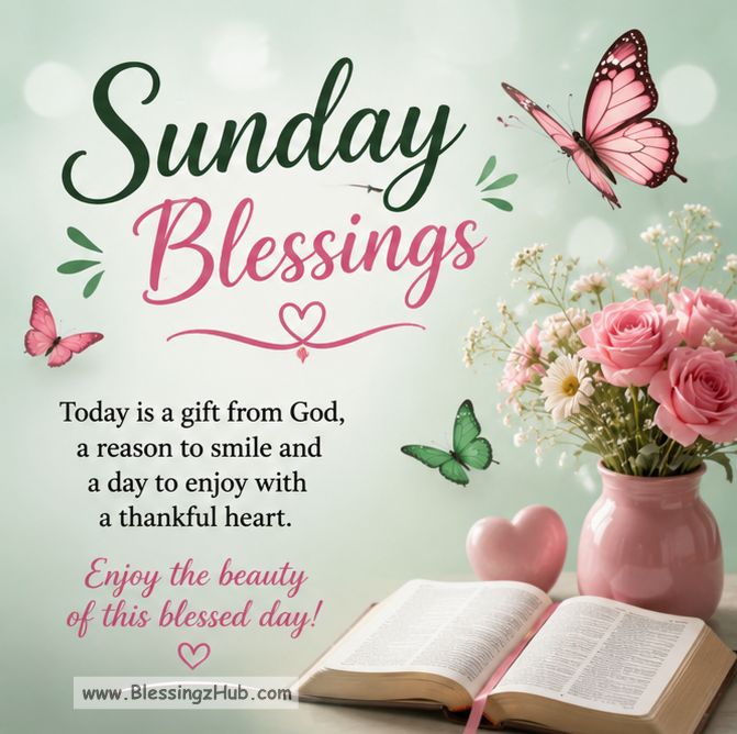 sunday blessings for family