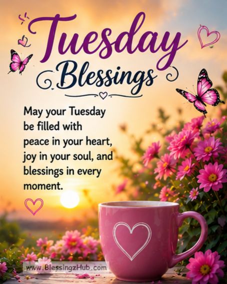 Thankful Tuesday Blessings with coffee