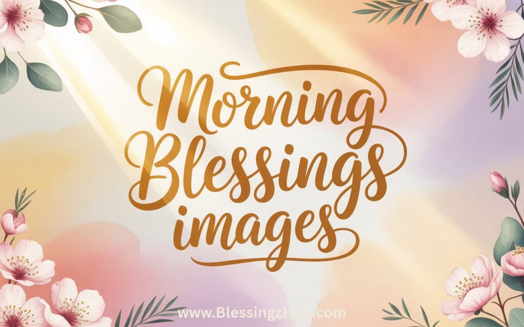 morning blessings images