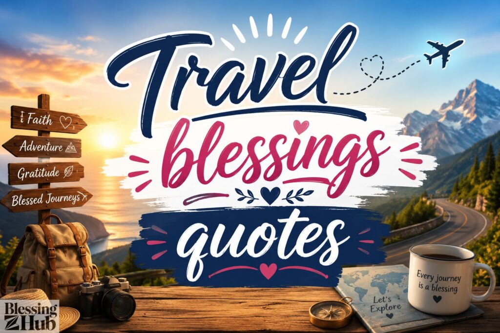 250+ Funny & Creative Travel Blessings, Wishes, Prayers & Quotes for Every Journey