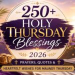 250+ Holy Thursday Blessings 2026 – Prayers, Quotes & Heartfelt Wishes for Maundy Thursday