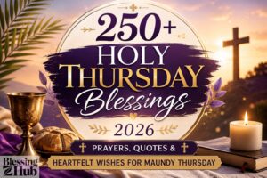 250+ Holy Thursday Blessings 2026 – Prayers, Quotes & Heartfelt Wishes for Maundy Thursday