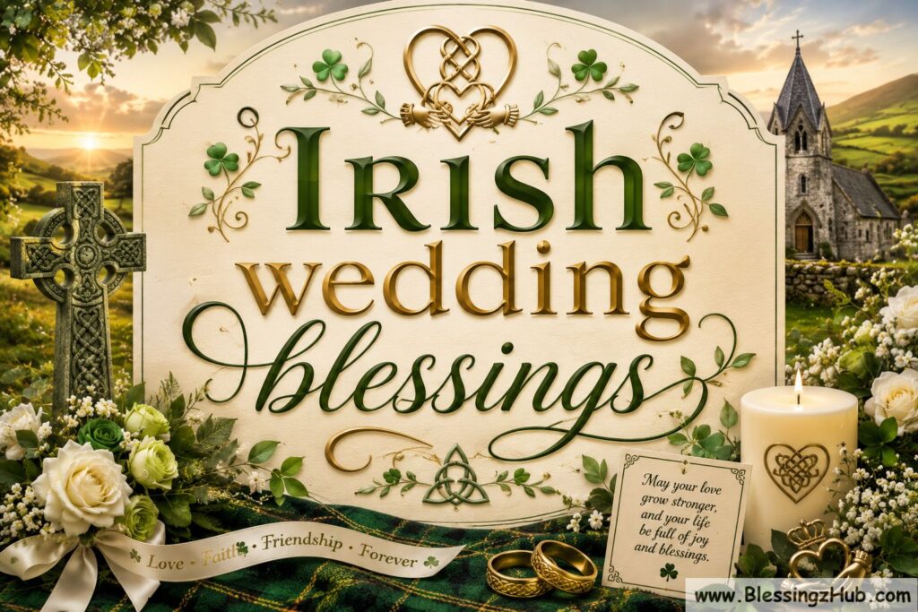 250+ Traditional Irish Wedding Blessings, Prayers & Toasts for Every Wedding Moment