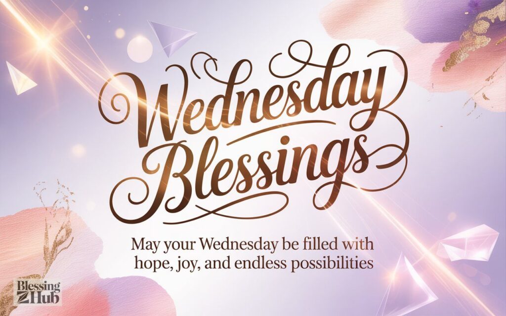250+ Wednesday Blessings, Prayers, Quotes & Wishes