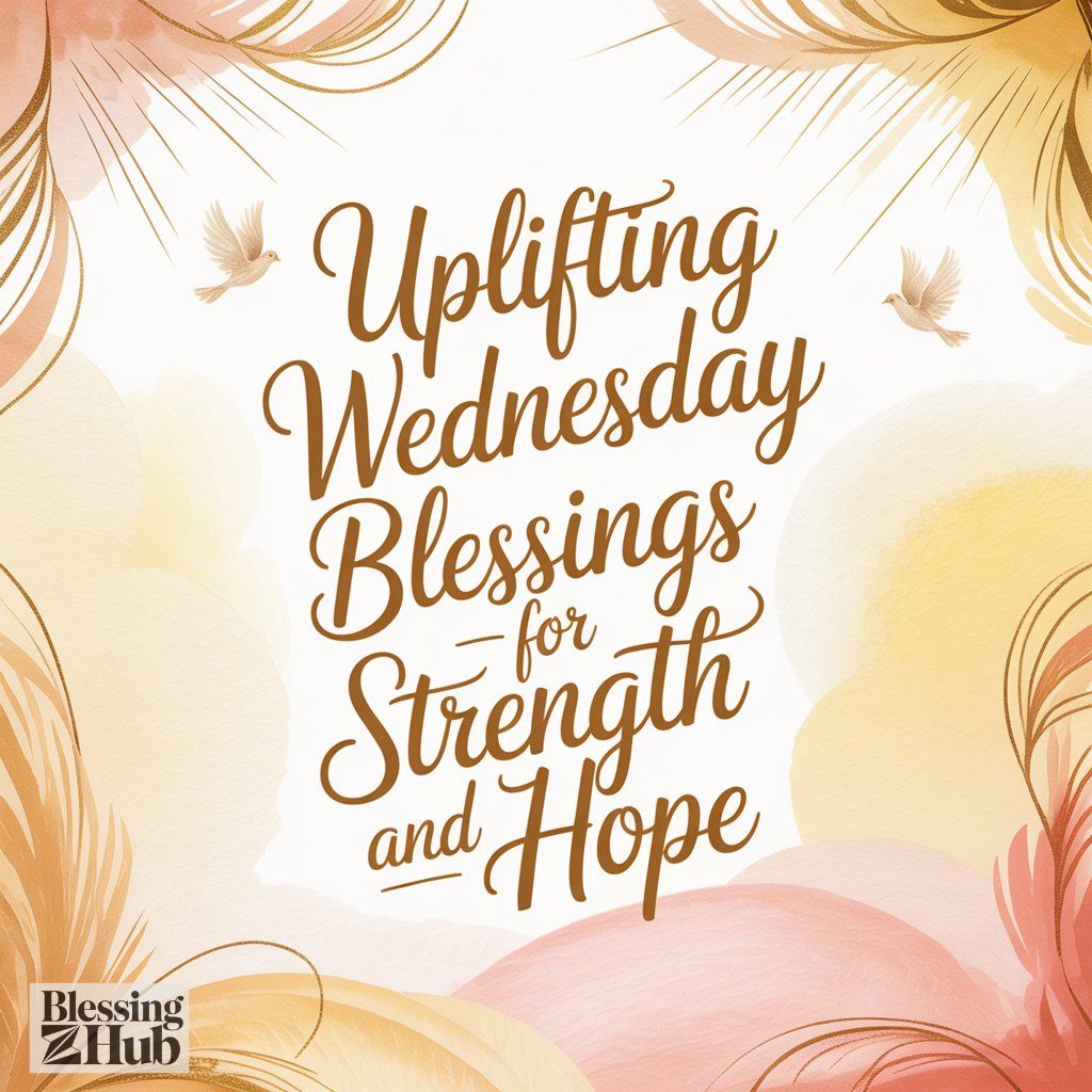 Positive and Thankful Wednesday Blessings