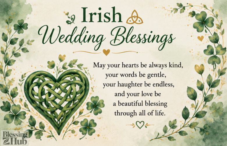 250+ Traditional Irish Wedding Blessings, Prayers & Toasts for Every Wedding Moment
