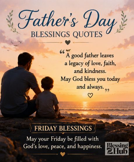 Father's Day Blessings quotes