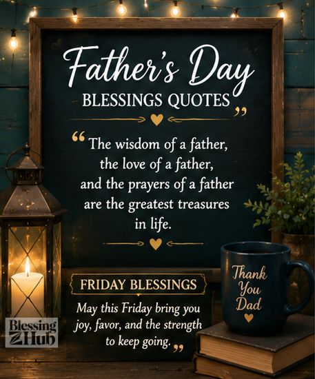 Father's Day Blessings quotes