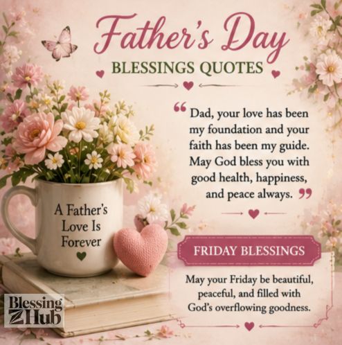 Father's Day Blessings quotes