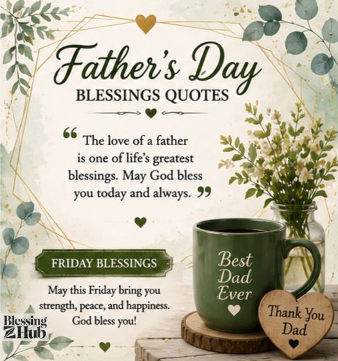 Father's Day Blessings quotes