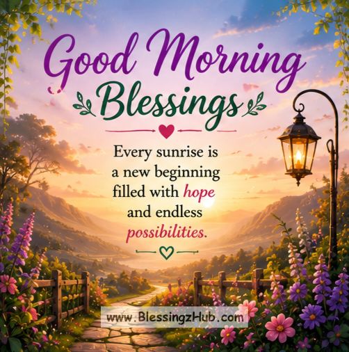 Good Morning Blessings, Quotes & Images