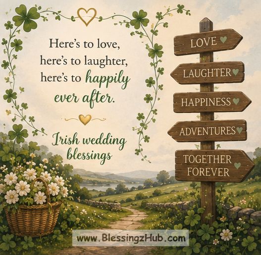 Irish Wedding Blessings