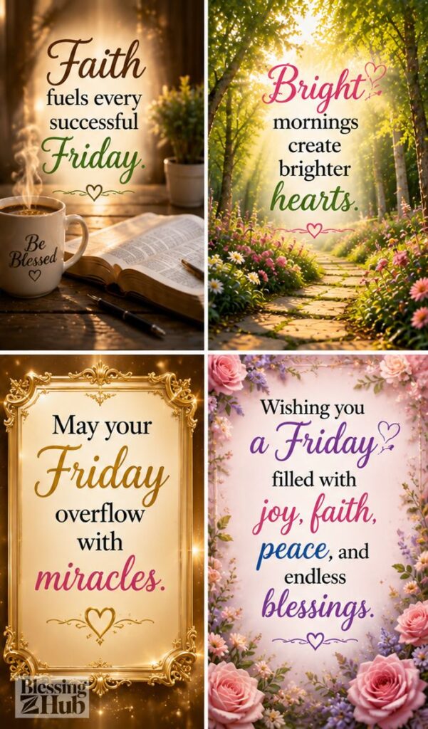 Friday Morning Greetings and Blessings 
