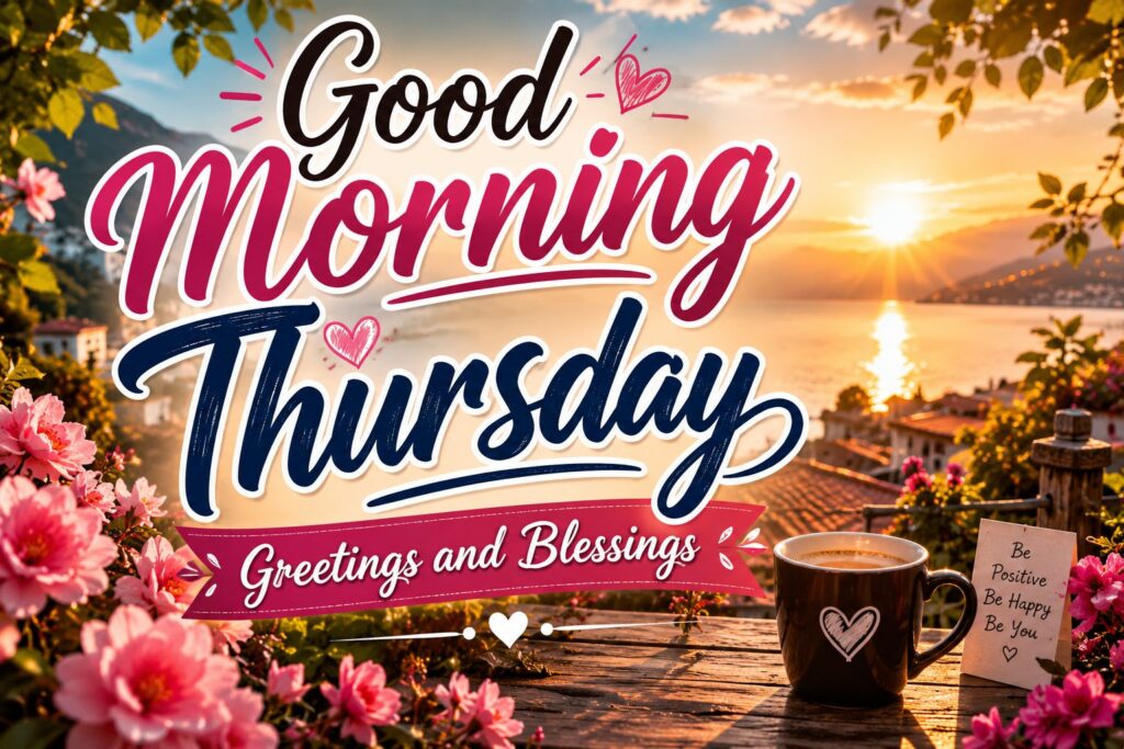 Good Morning Thursday Greetings and Blessings