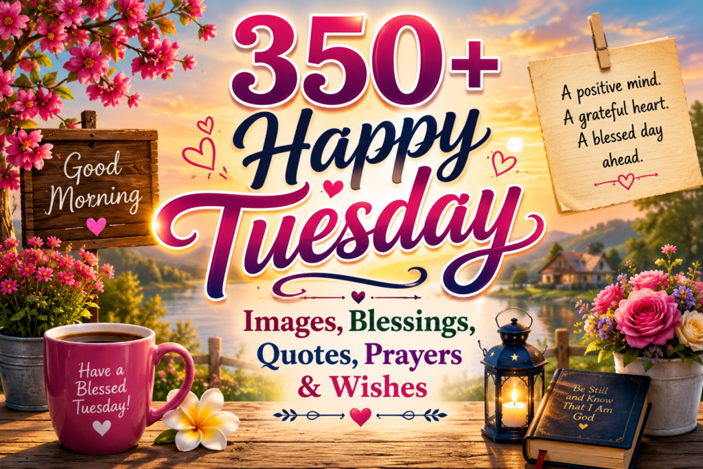 350+ Happy Tuesday Images, Blessings, Quotes, Prayers & Wishes