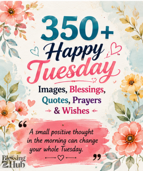 Happy Tuesday Blessing Images