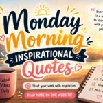 350+ Monday Morning Inspirational Quotes to Motivate, Inspire & Brighten Your Week