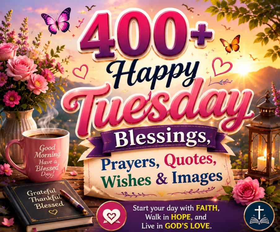 400+ Happy Tuesday Blessings, Prayers, Quotes, Wishes & Images