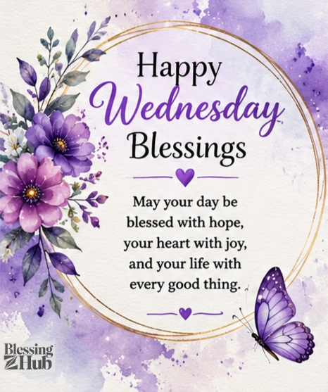 happy wednesday blessings