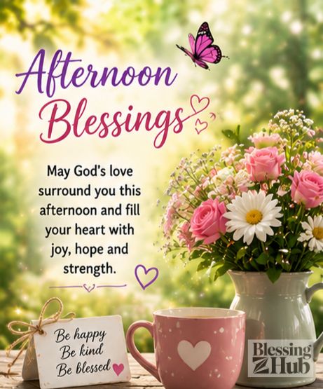 Good Afternoon Blessings Images