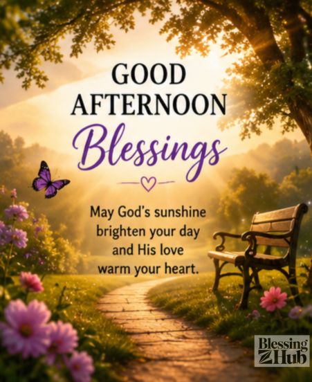 Good Afternoon Blessings Images